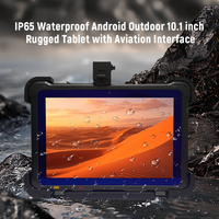 Potente Tableta Robusta de 10.1 Pulgadas con Intel Quad Core 2.6GHz, 8GB de RAM y 128GB de SSD para Trabajo de Servicio en Campo Industrial