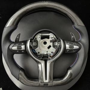 Venta Directa de Fábrica, Volante de Fibra de Carbono Personalizado para <span class=keywords><strong>BMW</strong></span> X3 M3 M5 F30 F10 F20 F11 F32 M6 F90 E90 E92 Serie 5 X5 F15 X6 - Product Image 1