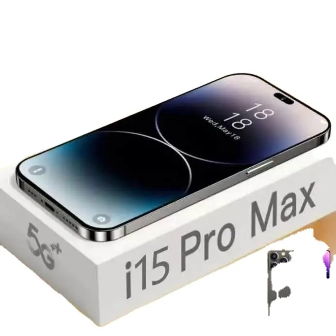 Wholesale Original Clone I15 Pro Max Celular Android Smartphone 5g I 512gb 256gb Mobile Phone For I15 Pro Max