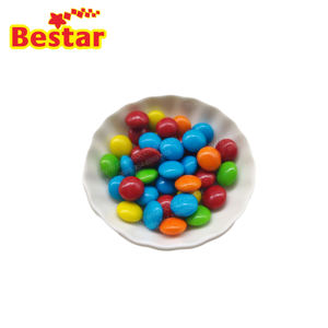 Échantillon gratuit de brochettes de gourde pop avec des haricots au chocolat Bonbons de forme solide avec motif de pièce unique Bonbons <span class=keywords><strong>choco</strong></span> délicieux - Product Image 3
