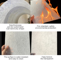 Panneaux muraux décoratifs en résine pour plafond de salon intérieur moderne, design effet glace craquelée, panneaux en plastique durables pour escalier et villa