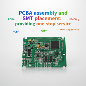 信頼性の高いSMT <span class=keywords><strong>PCBA</strong></span>組立回路基板（産業オートメーション用、ロボットモータードライブとPLC統合付き） - Product Image 1