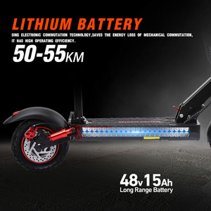 Monopattino Elettrico Pieghevole J01 ad Alta Velocità 15Ah 48V Potente e Veloce per Adulti con Sedile, Disponibile nei Magazzini UE e USA - Product Image 3