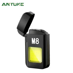 M8 Rechargeable Keychain <b>Light</b> Cob <b>Led</b> Work <b>Light</b> Portable <b>Mini</b> Black Camping <b>Light</b> With Battery Included - Product Image 4