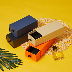 White Rigid Cosmetic Box With Gold Ribbon And Satin Liner For <b>Perfume</b> Packaging Vietnam - Product Image 3