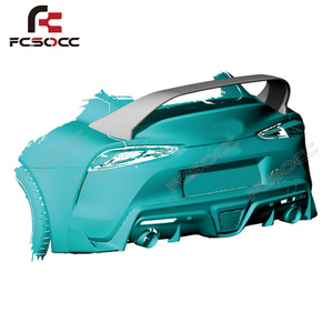 Alerón trasero de fibra de carbono real para Toyota <span class=keywords><strong>Supra</strong></span> A90 A91 <span class=keywords><strong>MK5</strong></span> 2020 2021 <span class=keywords><strong>2022</strong></span> 2023 nueva condición A90 A91 parachoques - Product Image 5