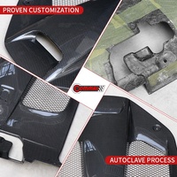 Meilleur prix, style OEM, pièces automobiles en fibre de carbone sèche, couvre-moteur pour Ferrari 812 GTS