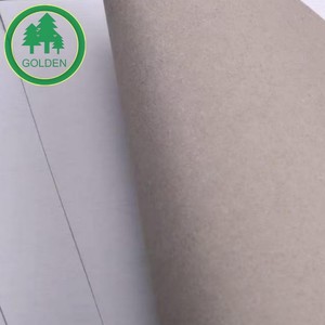 Precio de fábrica 250g 300g 350g 400g 70*100CM Papel de cartón dúplex de una cara con reverso gris y blanco para cubiertas de libros en Brasil - Product Image 5