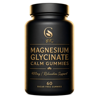Suplemen Permen Kunyah SYC BIO Magnesium Glycinate untuk Relaksasi Malam Hari, Formula Penunjang Relaksasi, 60 Permen Kunyah Bebas Gula, Harga Pabrik