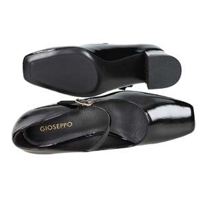 Gioseppo Women's Pumps 73270 <b>Black</b> Patent Leather <b>Mary</b> <b>Jane</b> Heels - Product Image 6