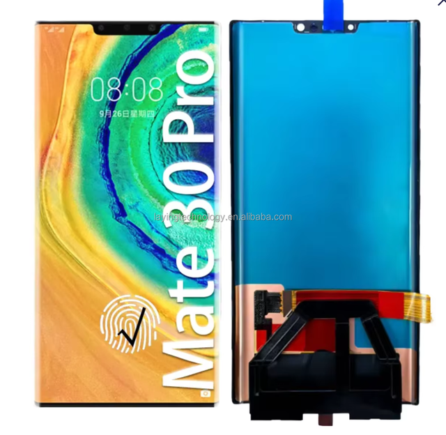 Original AMOLED Display Touch Screen for Mate 30 Pro/Mate 30e Pro/Mate 30 RS Mobile Phone Panel Replacement