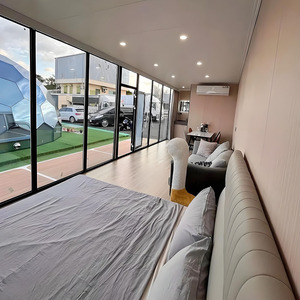 Sang Trọng Thép Viên Nang Khách Sạn Năng Lượng Thấp Nước Sưởi Ấm Hệ Thống Điện Ứng Dụng Điều Khiển Không Gian Viên Nang Trang Trí Nội Thất Cho Sinh Thái Có Ý - Product Image 6