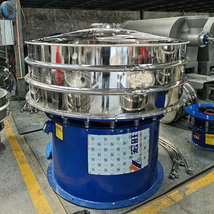 Criblage de poudre d'assaisonnement alimentaire, économie d'énergie et crible vibrant rotatif à ultrasons à haute efficacité - Product Image 4