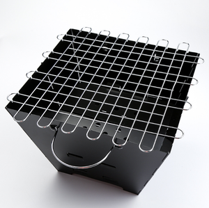 Suministro de fábrica, parrilla de carbón portátil para barbacoa para interior, exterior, Camping, combustible de Gas de hierro de acero plegable para <span class=keywords><strong>el</strong></span> patio trasero, fin de semana - Product Image 6