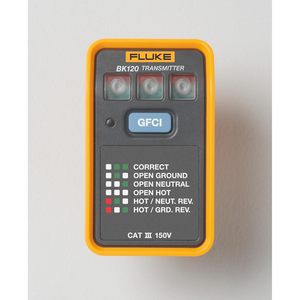 เครื่องค้นหาซ็อกเก็ตที่ใช้พลังงานแบตเตอรี่150V ตัวค้นหาวงจรทุบ BK120 - Product Image 3