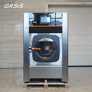 Lavadora-Secadora Automática de Alto Rendimiento de 15 kg con un Solo Compartimento para Lavandería de Hotel, Secadora de Ropa de Acero Inoxidable - Product Image 2