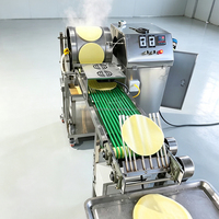 Machine à rouleaux de pâtes (skins) de qualité alimentaire 304, directement de l'usine, pour la transformation de snacks