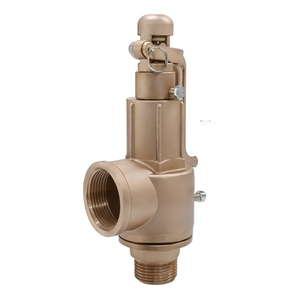 Soupape de sécurité en bronze haute pression COVNA DN20 3/4\" PN16 avec levier de levage - Product Image 2