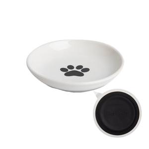 Mangkuk Makanan Kucing Keramik Anti Tumpah, Anti Lelah untuk Anak Kucing dengan Silikon Anti Selip - Product Image 6