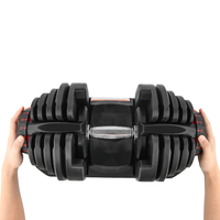 FDFIT 2021 الجملة رياضة اللياقة البدنية 1090 الذكية الدمبل مثل 1090 الدمبل 90 lb قابل للتعديل المرجح الدمبل 40 كجم