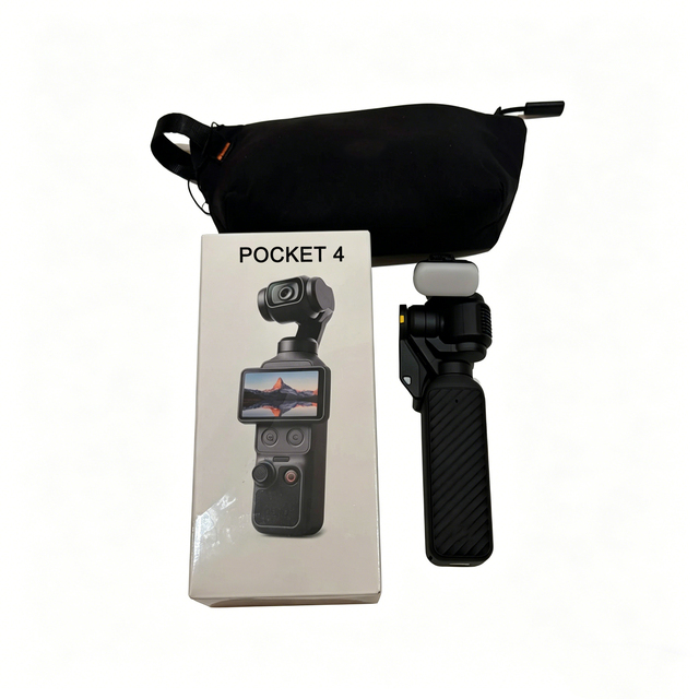 2026 New Osmo Pocket 4 Creator Combo Pocket Sized 3-Axis Stabilized Handheld Camera HDR Video Stereo Recording HD Sports Cameras