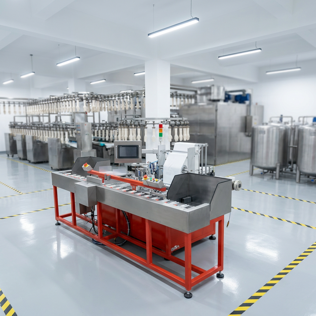 YST-200N(C) Surgical Latex Gloves Inner Wallet Paper Automatic Packaging Machine Medical Gloves Packing Machine Production Line
