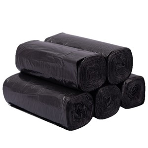 Deli Thickened Trash Bags 40x45cm L Size Perforated Household Office Use Multipurpose Polyethylene - Product Image 4