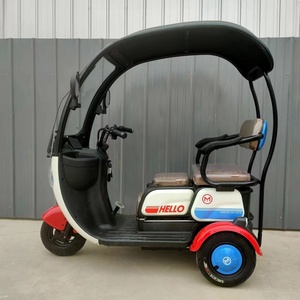 Nuevo Triciclo Eléctrico para Adultos con Techo, Bicicleta Eléctrica de 3 Ruedas, Mini Triciclo Eléctrico de Pasajeros en Venta - Product Image 5