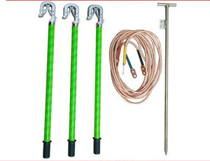 Portable High Voltage FRP <strong>Static</strong> Earthing Equipment Telescopic <strong>Ground</strong> Rod <strong>and</strong> Earth Discharge Electrical Equipments - Product Image 2