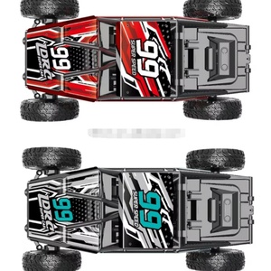 2025 LDRC LD18499 1:18 2.4G 4WD Pipe Frame Climbing Car 3CH Multi-Terrain RC Off-Road Truck Ready-to-Go Remote Controller - Product Image 4