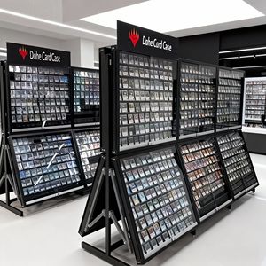 Support d'affichage double face grande capacité pour cartes TGC, vitrine pour cartes de sport, support pour cartes à collectionner - Product Image 4