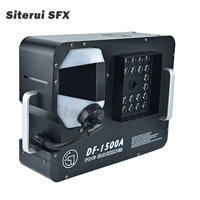 Machine à fumée verticale SITERUI SFX 1500W 24*3W LED avec télécommande, jet de fumée en colonne pour les boîtes de nuit et les soirées