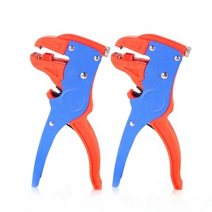 คีมตัดและปอกสายไฟแบบปรับได้ 2in1 สำหรับสายไฟเดี่ยว/หลายเส้น ช่างไฟฟ้า - Product Image 1