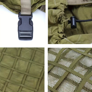 Traje Ghillie Personalizado Directo de Fábrica, Disfraz de <span class=keywords><strong>Camuflaje</strong></span>, Traje de Entrenamiento, Uniforme de <span class=keywords><strong>Camuflaje</strong></span> para <span class=keywords><strong>Francotirador</strong></span>, Traje Táctico con Gorro - Product Image 6