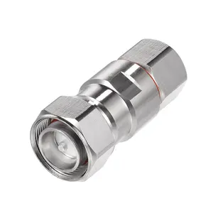 50 Ohm Lage Pim Mini Din 4.3/10 Plug Rechte Mannelijke Rf Connector Voor 1/2 "Flexibele Coaxiale Kabel