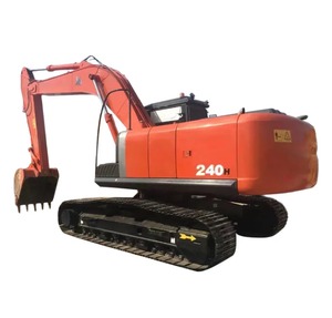 Excavatrice HITACHI ZAXIS 240-3 fonctionnant bien 25 tonnes 1.25 CMB ISUZE Engine Digger Equipment Used Track 240 - Product Image 1