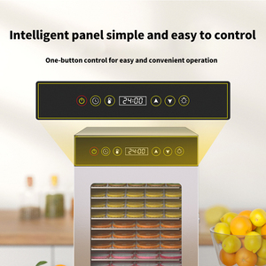 Deshidratador de Carne Comercial de Alta Calidad con 12 Bandejas, Temporizador Digital Ajustable, Control de Temperatura, Procesador de Frutas y Verduras para el Hogar - Product Image 4