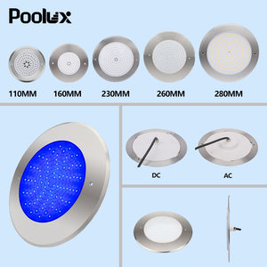 Lumière LED subaquatique pour <span class=keywords><strong>piscine</strong></span> souterraine, étanche IP68, matériau 316ss, télécommande <span class=keywords><strong>sans</strong></span> <span class=keywords><strong>fil</strong></span> DC12V/AC12V, RGB - Product Image 2