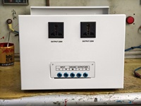 Régulateur de tension automatique monophasé en cuivre SVC 500VA 220V, large plage d'entrée 140V-260V, homologué CE ISO