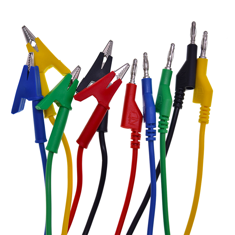 NUELEAD 10 20 30 35 40 45 50 см вилка типа «банан» сверхмощный крокодил зажим кабель тестовые выводы зажимы типа «крокодил» кабель для продажи