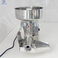 450W Roestvrijstalen Elektrische Tomatenzeefmolen Mango Jam Persmachine JM-1C Tomatensaus Afzuigmachine Machine