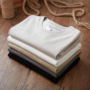 Camiseta de Manga Corta Unisex, Cuello Redondo, 100% Algodón Peinado, 250 g/m², Corte Holgado, Transpirable, Resistente a las Arrugas, Absorbe la Humedad - Product Image 3