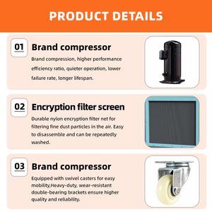 Hydroponics-ontvochtiger Efficiënte, stille kweekontvochtiger regelt de vochtigheid en bevordert een gezonde ontwikkeling van hydroponische planten - Product Image 6