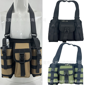 Tactical Crossbody Bag With Multiple Pockets Multifunctional Storage Tool Bag For Men Outdoor Everyday Use - Product Image 1