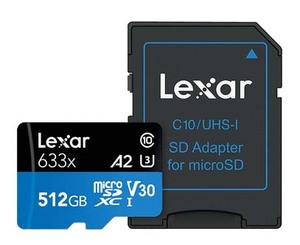 Carte SD <span class=keywords><strong>Lexar</strong></span> Micro128 Go 32 Go 64 Go 256 Go 512 Go Cartes mémoire A1 A2 Classe 10 Carte flash TF <span class=keywords><strong>633X</strong></span> - Product Image 3
