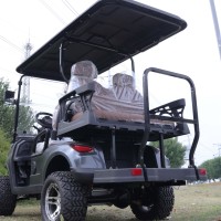 Nouvelle voiturette de golf électrique chinoise à 4 places avec buggy à 4 roues pour les clubs