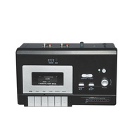Système de musique portable de haute qualité avec haut-parleur mono intégré, lecteur de cassette audio avec fonction d'enregistrement sur bande.