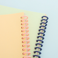 Lose blatt ring im modernen Stil Fabrik Direkt verkauf Flexibler Kunststoff-Binde ring Kunststoff-Binder ring