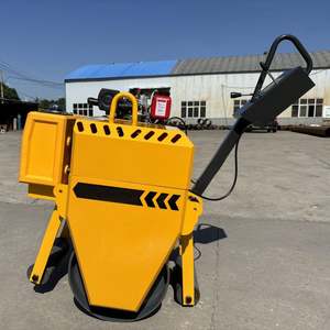 Rodillo de carretera vibratorio de tambor de acero individual con tracción en la rueda del motor diésel para pavimento asfáltico - Product Image 2