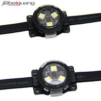 Nouveauté : Éclairage LED Pixel Point Permanent Extérieur IP65 DC12V 30mm 3 LED WBW RGB RGBW pour Décoration de Maison